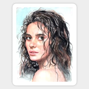 Woman Portrait Sticker